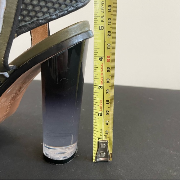 L.A.M.B. Carter Sandal With Lucite Heels - Picture 9 of 9